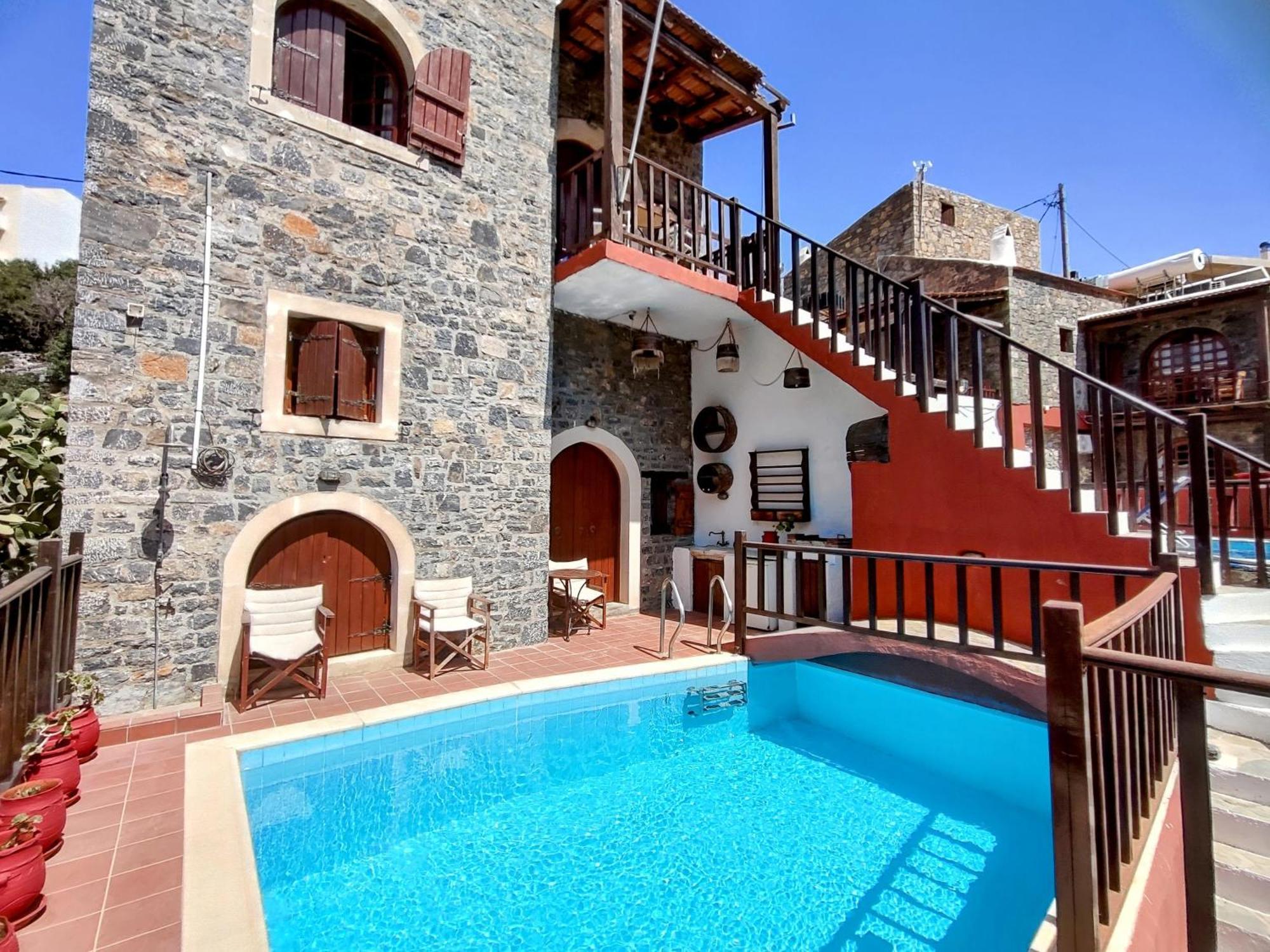 Elounda Traditional Homes Of Crete Bagian luar foto